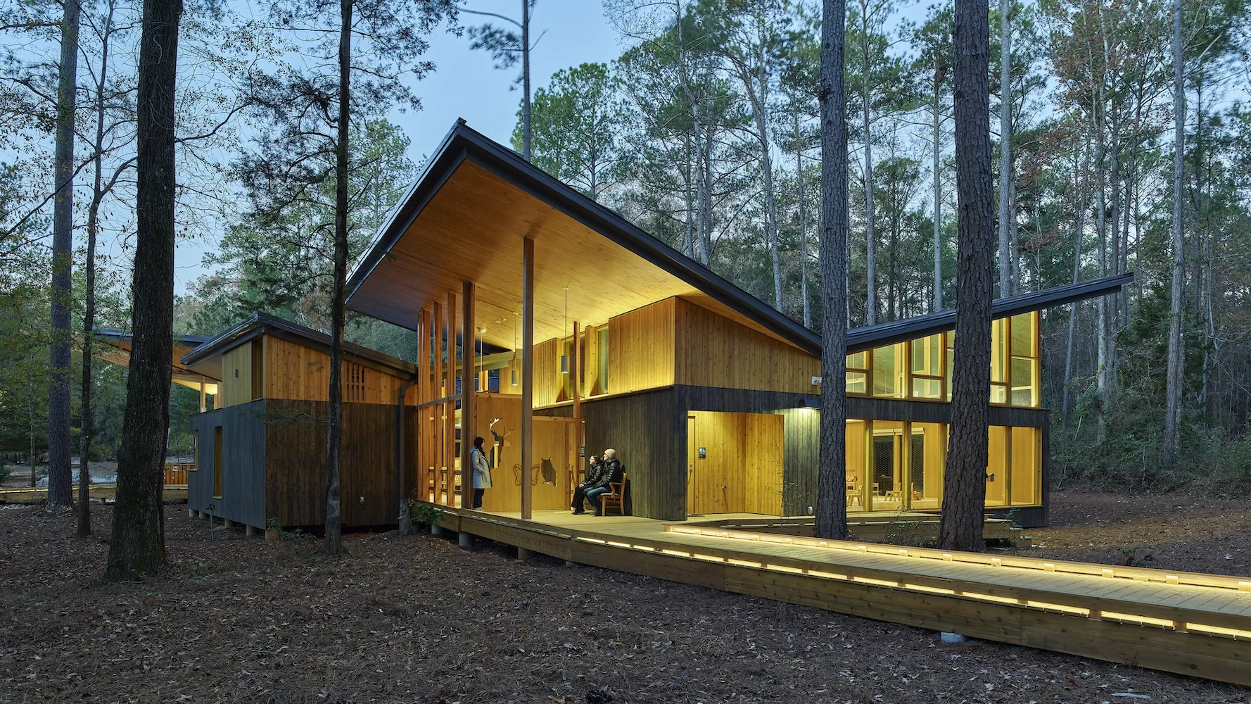 The Kreher Preserve & Nature Center Environmental Education Building
